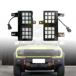 Lampy DRL przedniego zderzaka Jetour T2